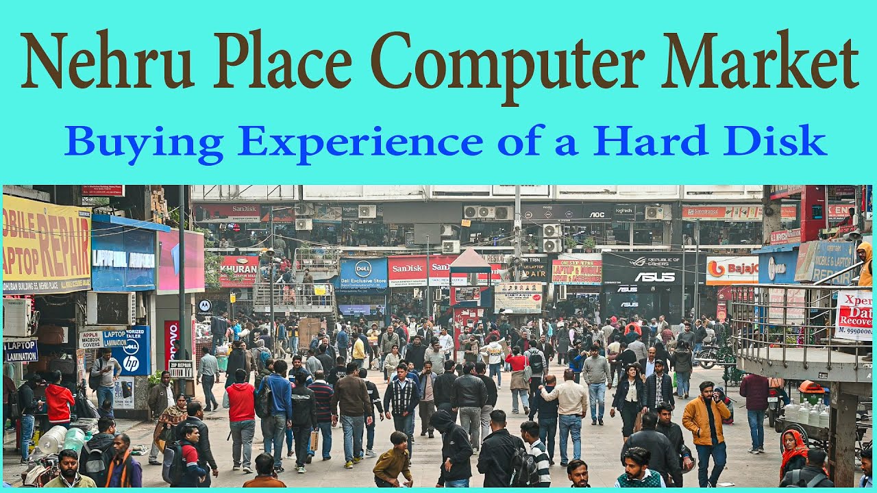 एक हार्ड डिस्क खरीदने के अनुभव, buying a hard disk at Nehru Place ...