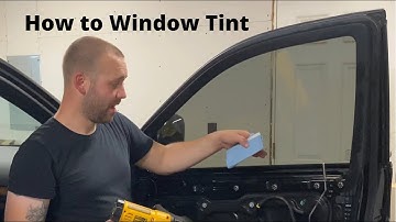 How to Tint front windows | Grand Cherokee