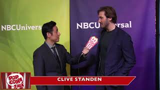 Clive Standen talks training for his role in "Taken" and Season 2.