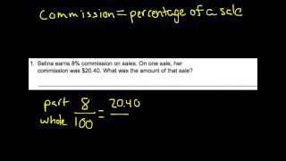 Solving Percent Problems Part 2 #1