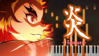 鬼滅の刃 - 『炎』(Demon Slayer: Kimetsu no Yaiba Movie Theme Song - 『Homura』)[Piano Arrangement]