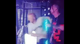 Lyte, Big Hoodoo, and Ouija Crowd Surfin From Lyte's Facebook Page