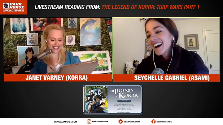 The Legend of Korra: Turf Wars Live Reading with J...