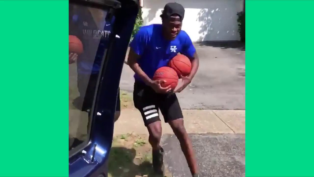 THE BEST DRIVE BY DUNK CHALLENGE COMPILATION #1 - OCTOBER 2017 