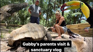 Gabby’s parents visit & sanctuary vlog!