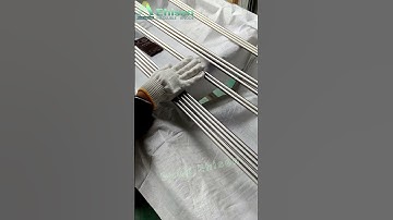 Today’s work:Surface inspection of titanium rods