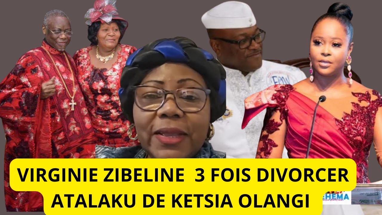 VIRGINIE ZIBELINE ATALAKU DE KETSIA OLANGI A 65 ANS 3 FOIS DIVORCER INSULTE LES INFLUENCEUR CHIENS