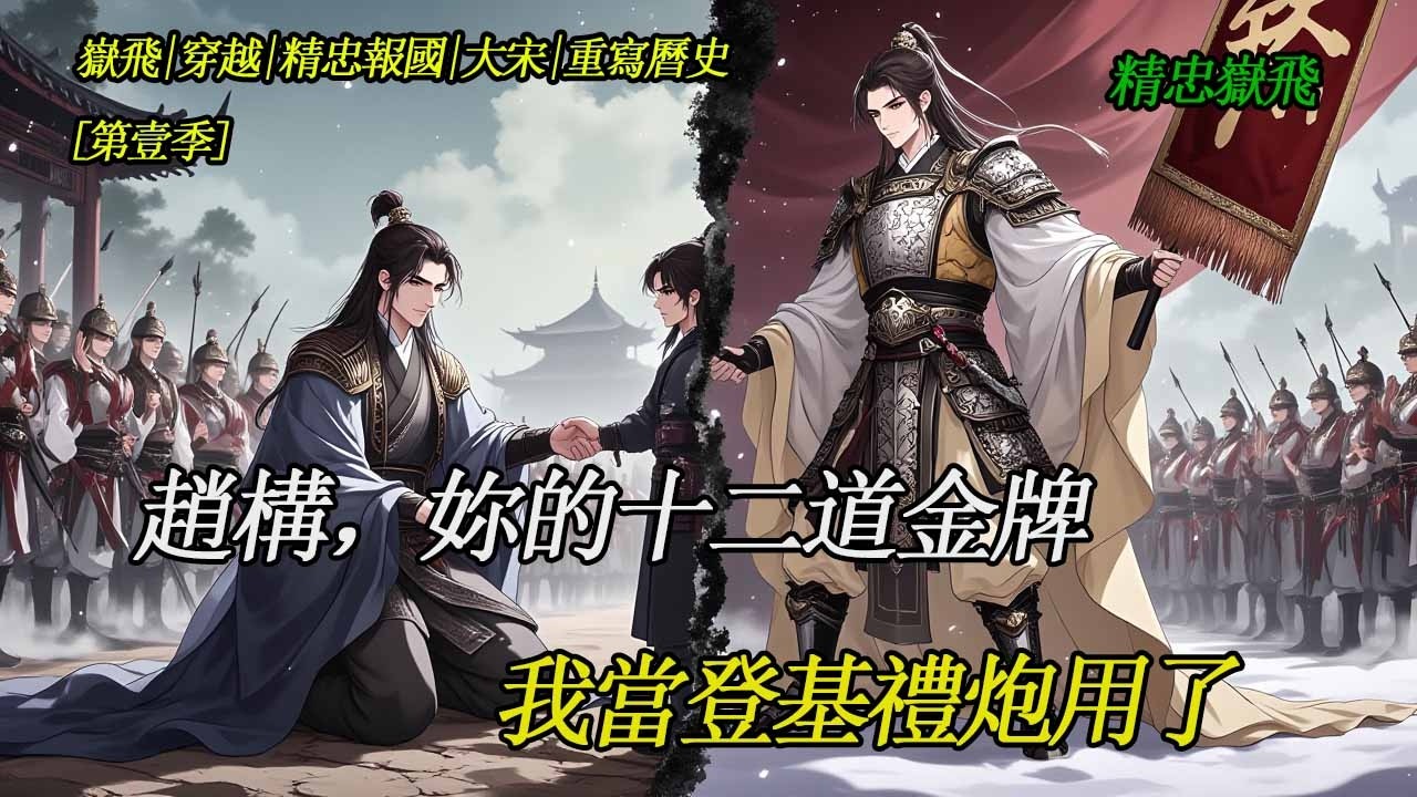 【嶽飛黑化】重生爲嶽飛，我撕了精忠報國旗！趙構：嶽將軍何意？我：妳退位，這江山朕來守