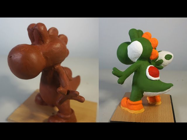 Sculpting with Polymer Clay ( Timelapse ) 