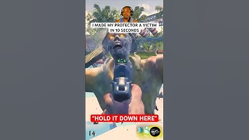 I MADE MY PROTECTOR A VICTIM IN 10 SECONDS #codzombies