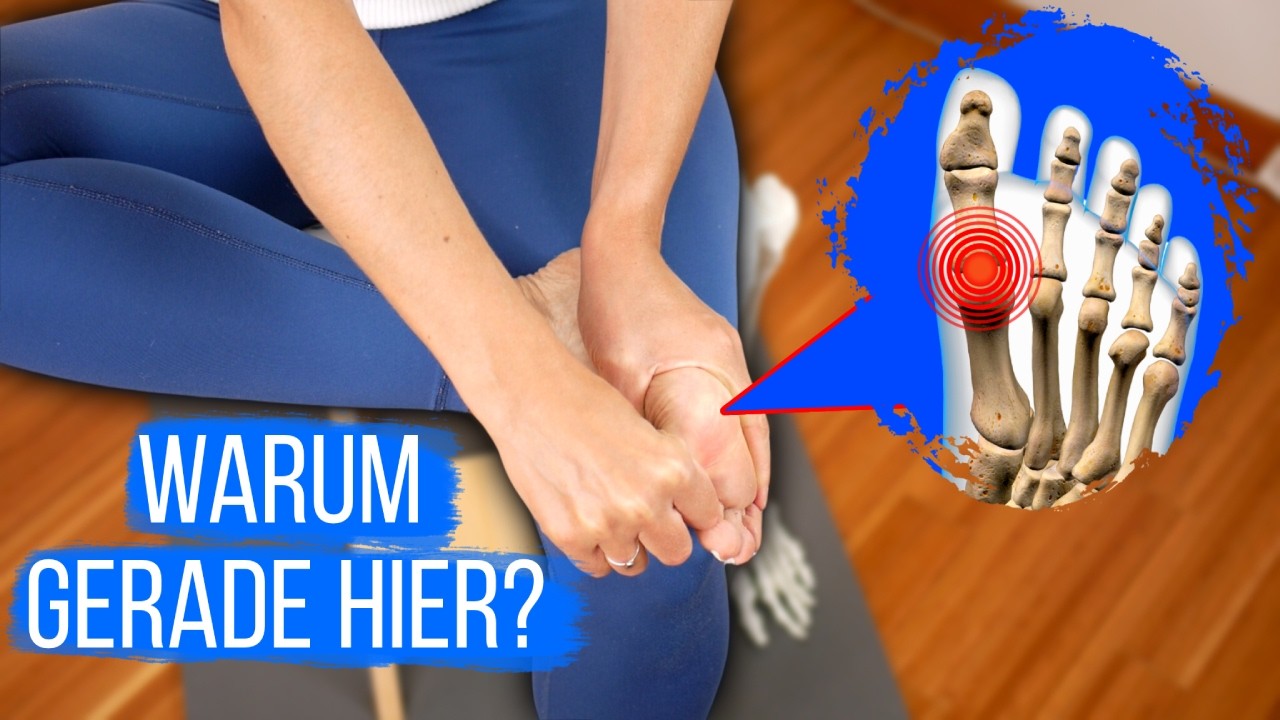 Warum gerade am GROSSEN ZEH Schmerzen entstehen und was dagegen HILFT