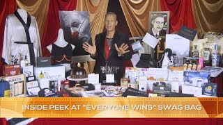 INSIDE PEEK AT EVERYONE WINS OSCAR SWAG BAGS