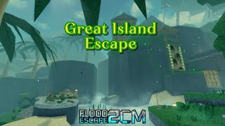 Roblox: Flood Escape 2 Community Maps *FE2CM* |Great Island Escape V2| [🟠Crazy ⭐️5.7]