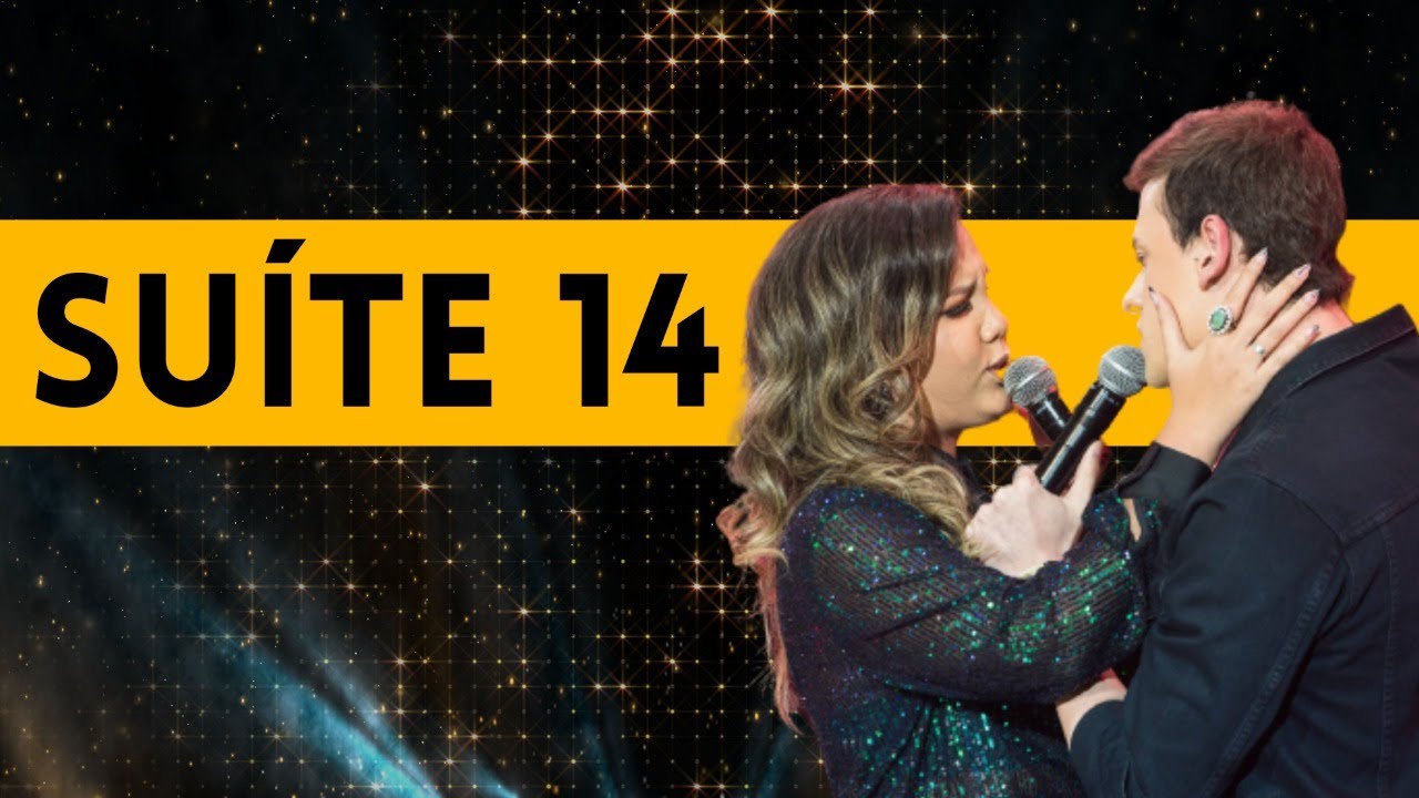 Mari Ribeiro e Gabriel Hudson cantam “Suíte 14” no Faustão