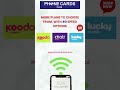 Stay connected with flexible prepaid plans from Chatr, Lucky, and Koodo — now with 4G speed options