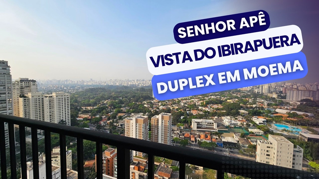 CONHEÇA O PARK LANE IBIRAPUERA COMPLETO! Cobertura Duplex à venda em Moema