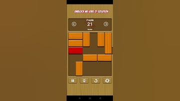 unblock me level relax mode stater pack relax mode original level 21 solution