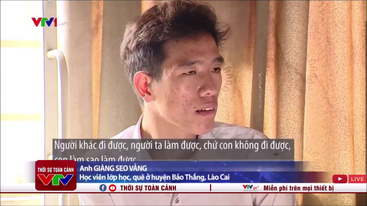 Digital skills training for People with Disability - VTV1 (Vietnamese)