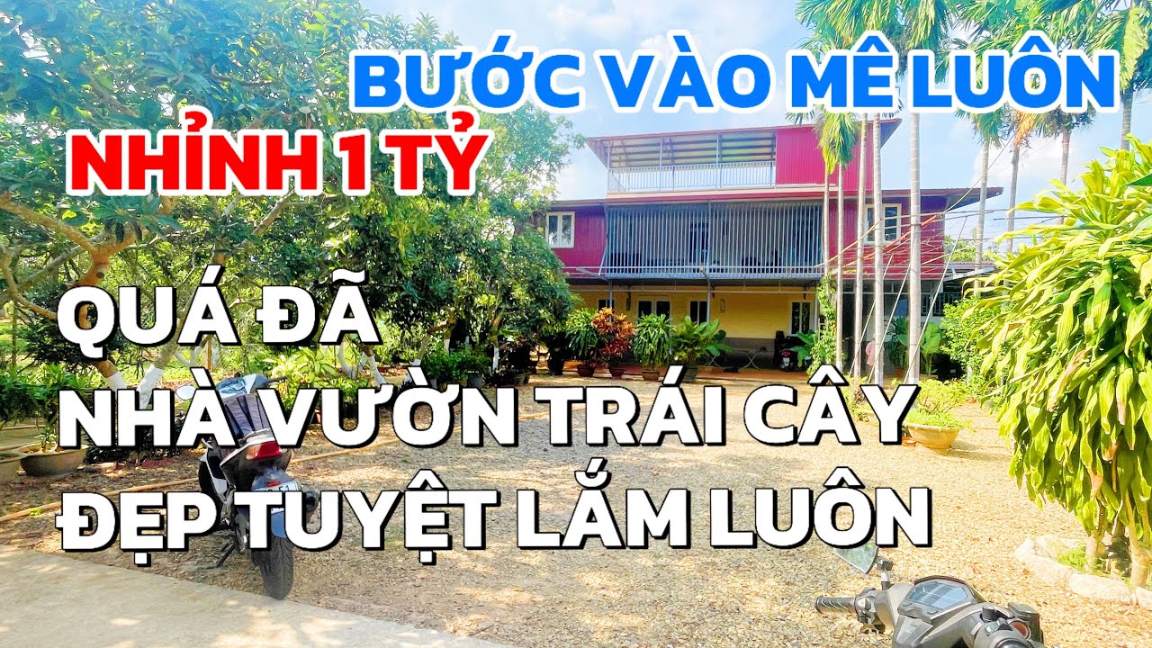 Gấp! Chỉ nhỉnh 1 tỷ đã sở hữu nhà vườn mini tuyệt đẹp ở BRVT