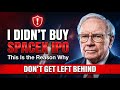 The Reason WARREN BUFFETT Didn't Buy SpaceX IPO — And Why he is Holding $397 BILLION Instead