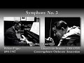 Pijper: Symphony No. 3, Beinum & COA (1953) ペイペル 交響曲第3番 ベイヌム