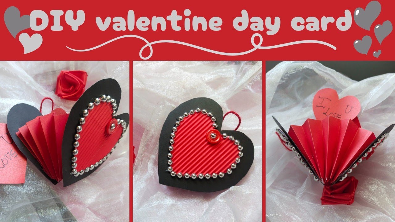 Mind-Blowing Pop Up Card Heart for Your Valentine - YouTube
