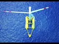 Saitec floating offshore wind turbine animation  offshore animation