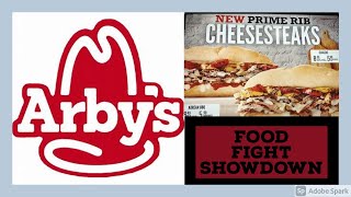 Arby's New Prime Rib Cheese Steak Sandwich