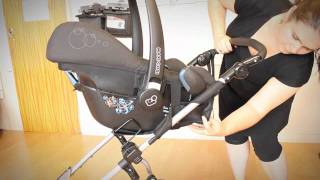 Allergie Emigreren Ineenstorting Swift MaxiCosi Instructional Video - Mountain Buggy - YouTube