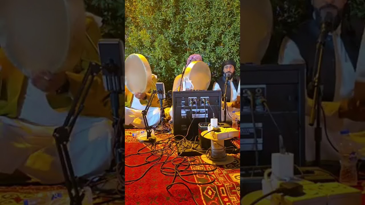 المداح حمزه المسعودي مديح حربي من مرقد السيد احمد الرفاعي 