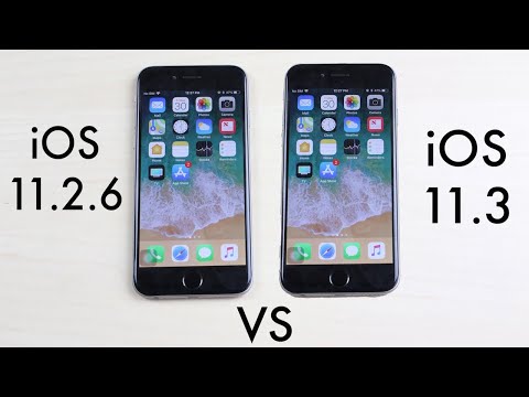 iPhone 6S : iOS 11.2  vs iOS 11.2.1 Speed Test Build 15C153. 