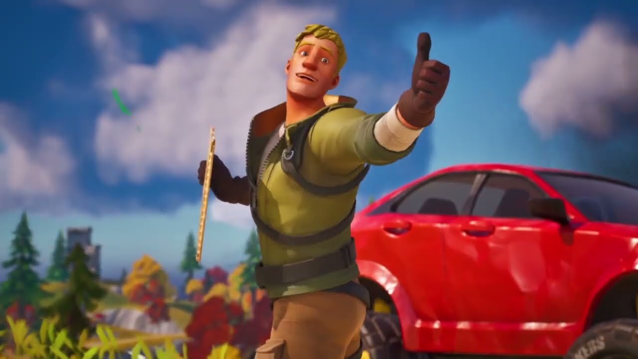 Fortnite Chapter 4 Season 1 Gameplay on PS4 Slim