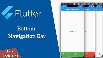 Flutter: Bottom Navigation Bar