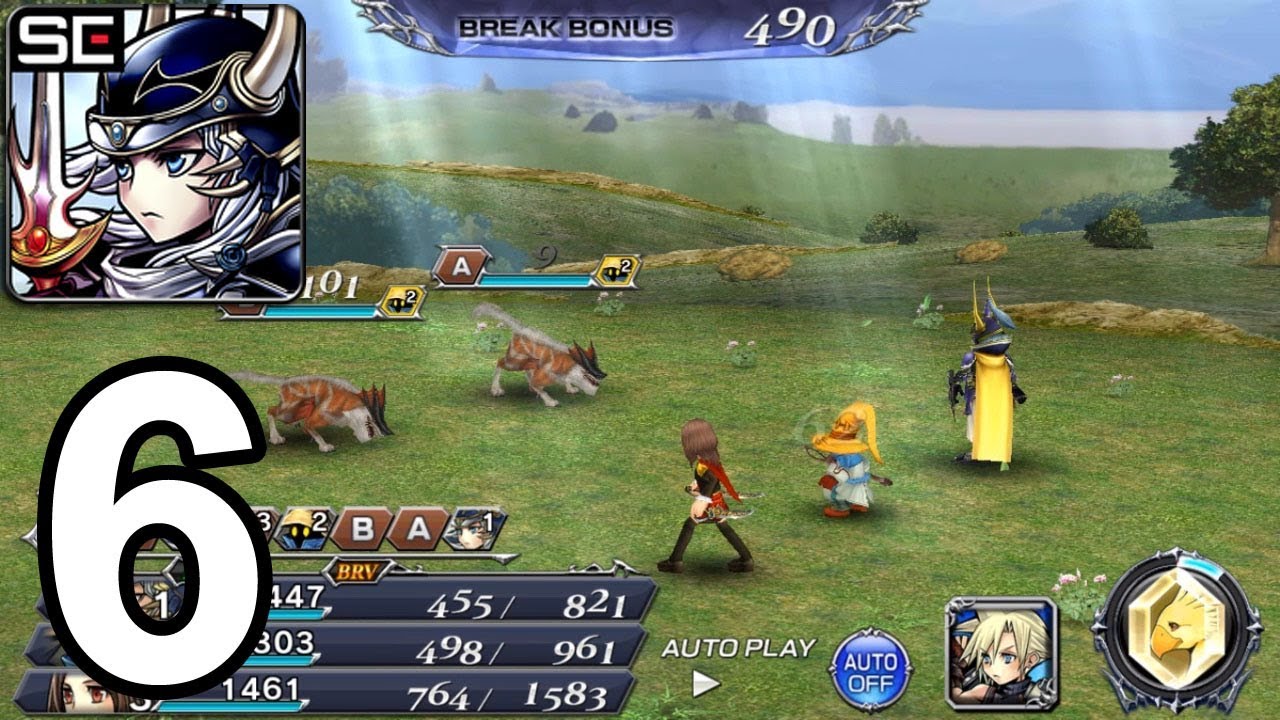DISSIDIA FINAL FANTASY OPERA OMNIA Gameplay Walkthrough Part 6 (Android IOS)
