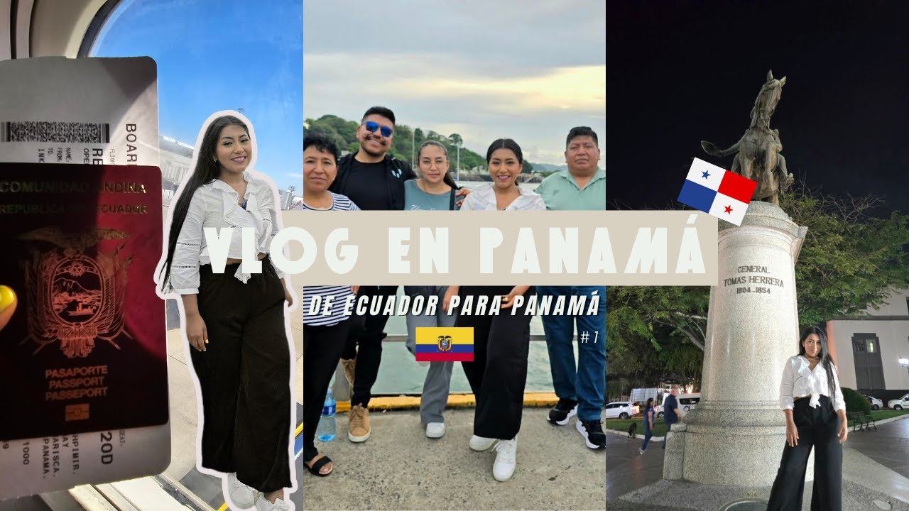 ¡Mi primera vez en #Panamá! | Así fue mi primer día| Vlog #1