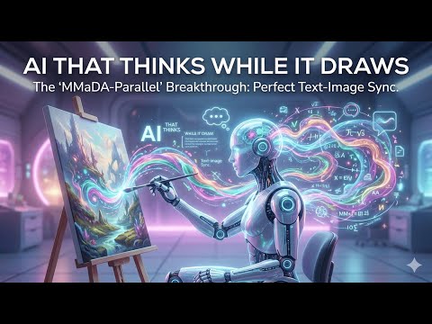 The AI That "Thinks" and "Draws" Simultaneously: MMaDA-Parallel Explained