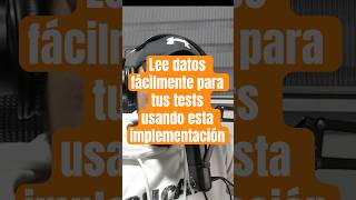 Lee datos facilmente para tus tests usando esta implementación. #springboot #jpa #selenium