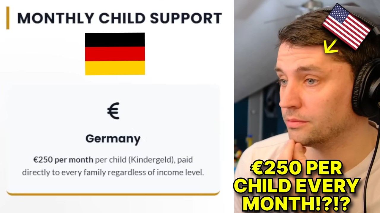 American reacts to Germany VS USA Social Safety net