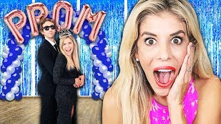 Surprising My Cousin Maddie and Her Crush with Dream Prom inside our House! Rebecca Zamolo