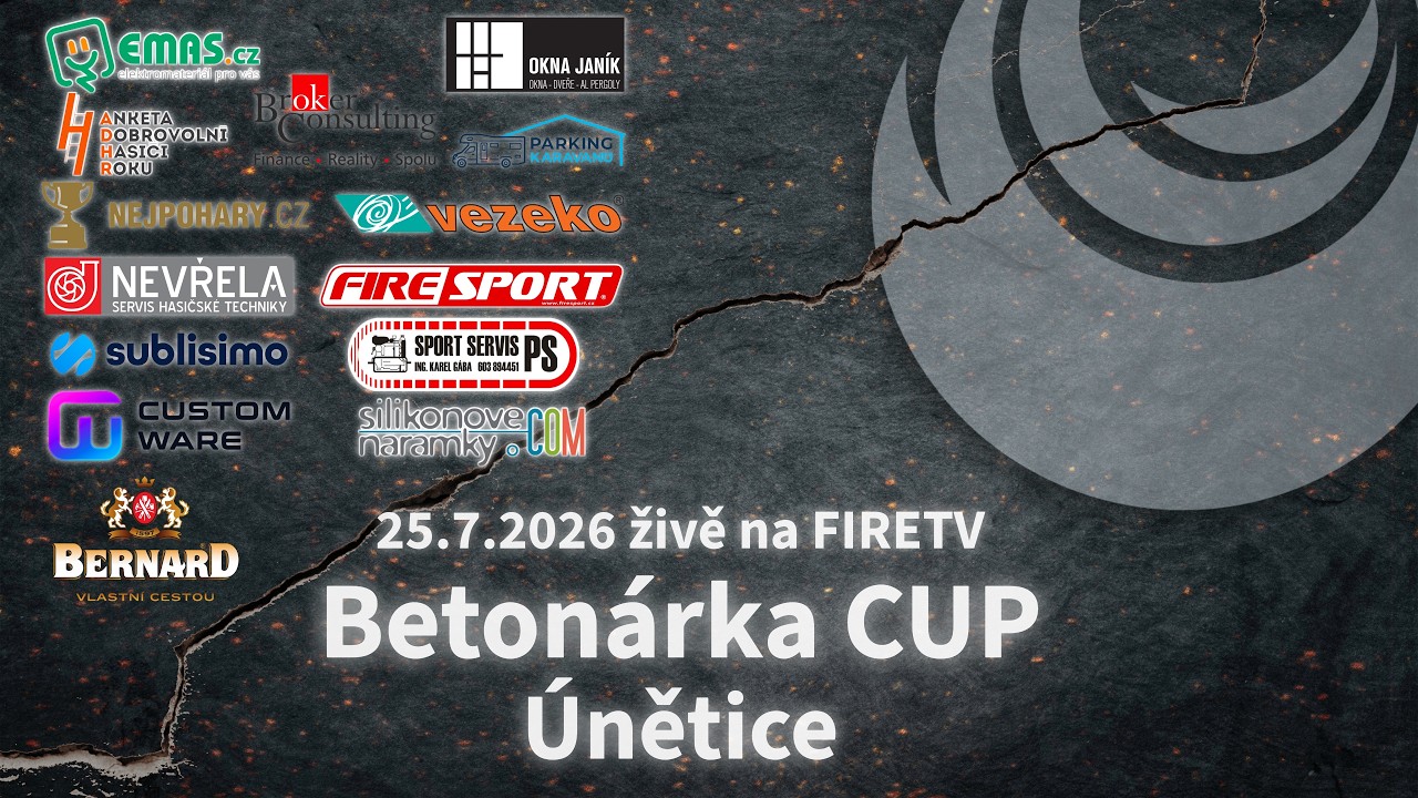 Betonárka CUP Únětice 2026