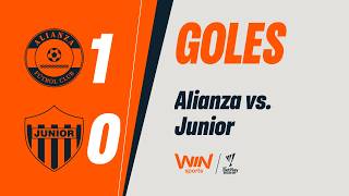 Alianza Petrolera vs Junior highlights (1-0) - Primera A