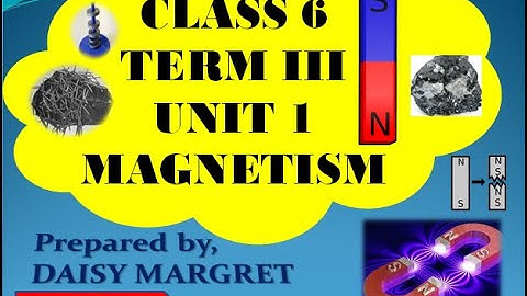 6th Std, Term 3 ,UNIT 1,MAGNETISM, (Part 2)| , Samacheer syllabus @ Splendiferous Science|