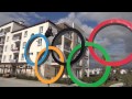 Американская скалолазка в олимпийской деревне Сочи