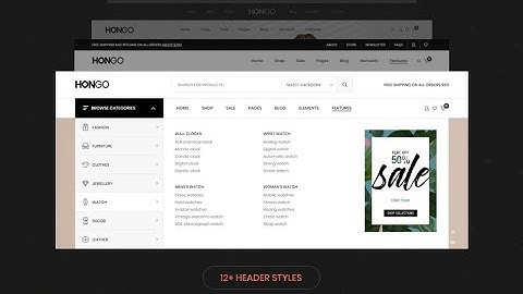 Hongo WordPress Theme - Build Your Custom Header