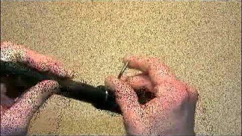 CZ 455 rifle - How to change the barrel