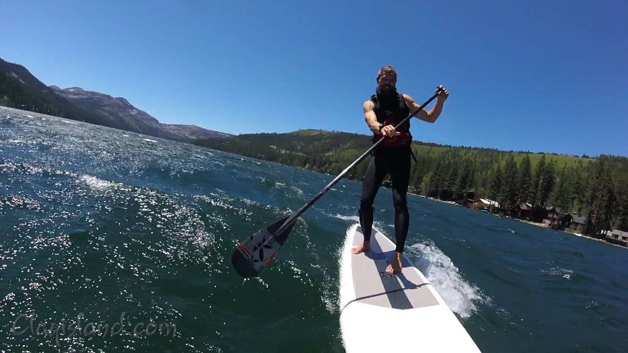 Tahoe Downwinder - Donner Lake SUP Surfing - YouTube