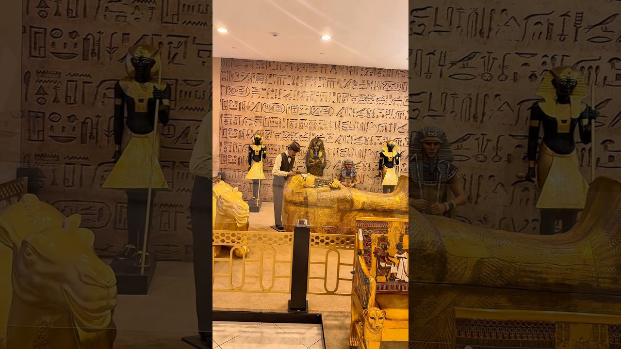 ANCIENT EGYPTIAN TOMB Inside WAFI MALL Dubai 🏺✨Hidden Gem in Dubai 