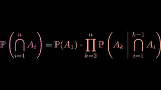 Chain Rule for Events in Probability