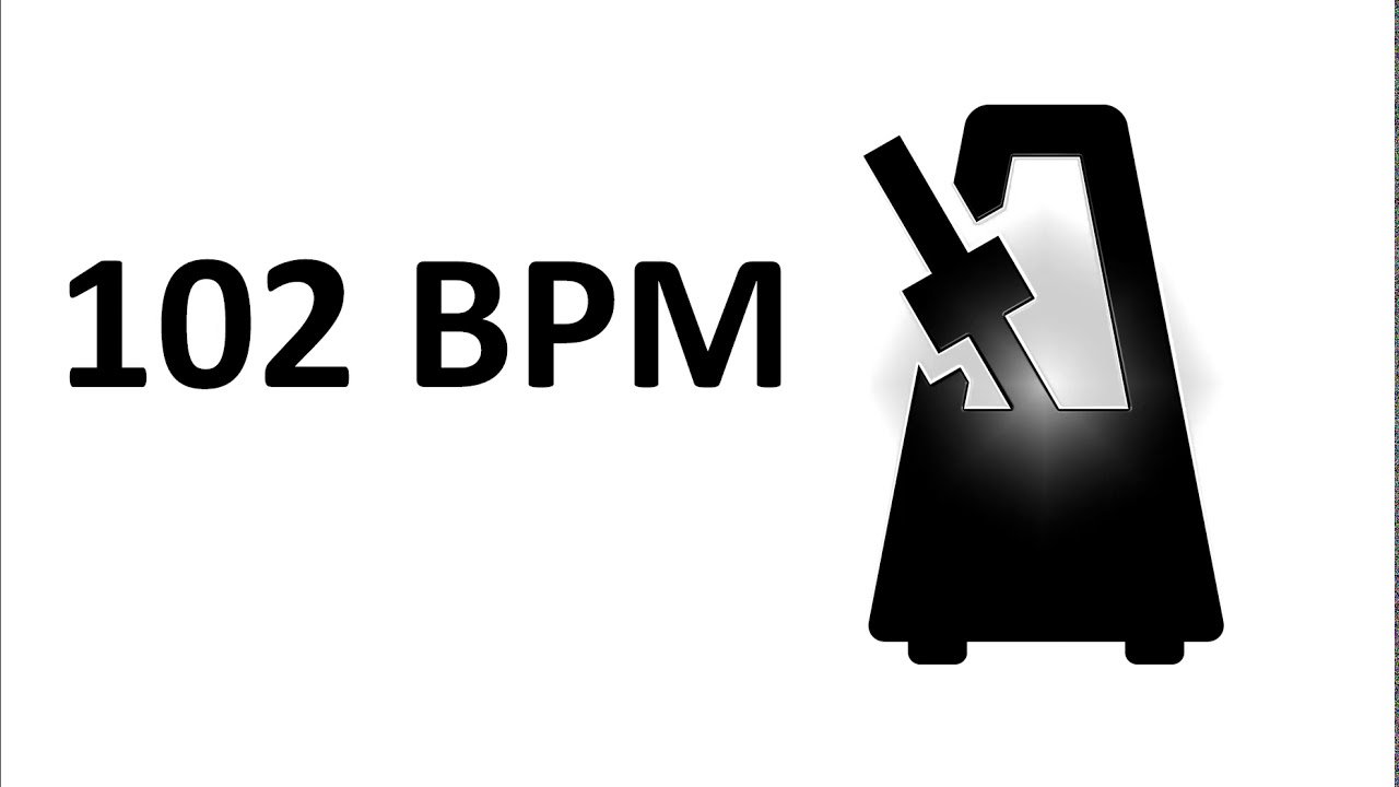 102 BPM メトロノーム - YouTube