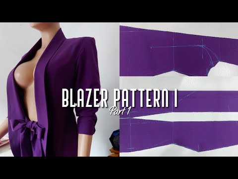  How to sew a blazer Part (I).